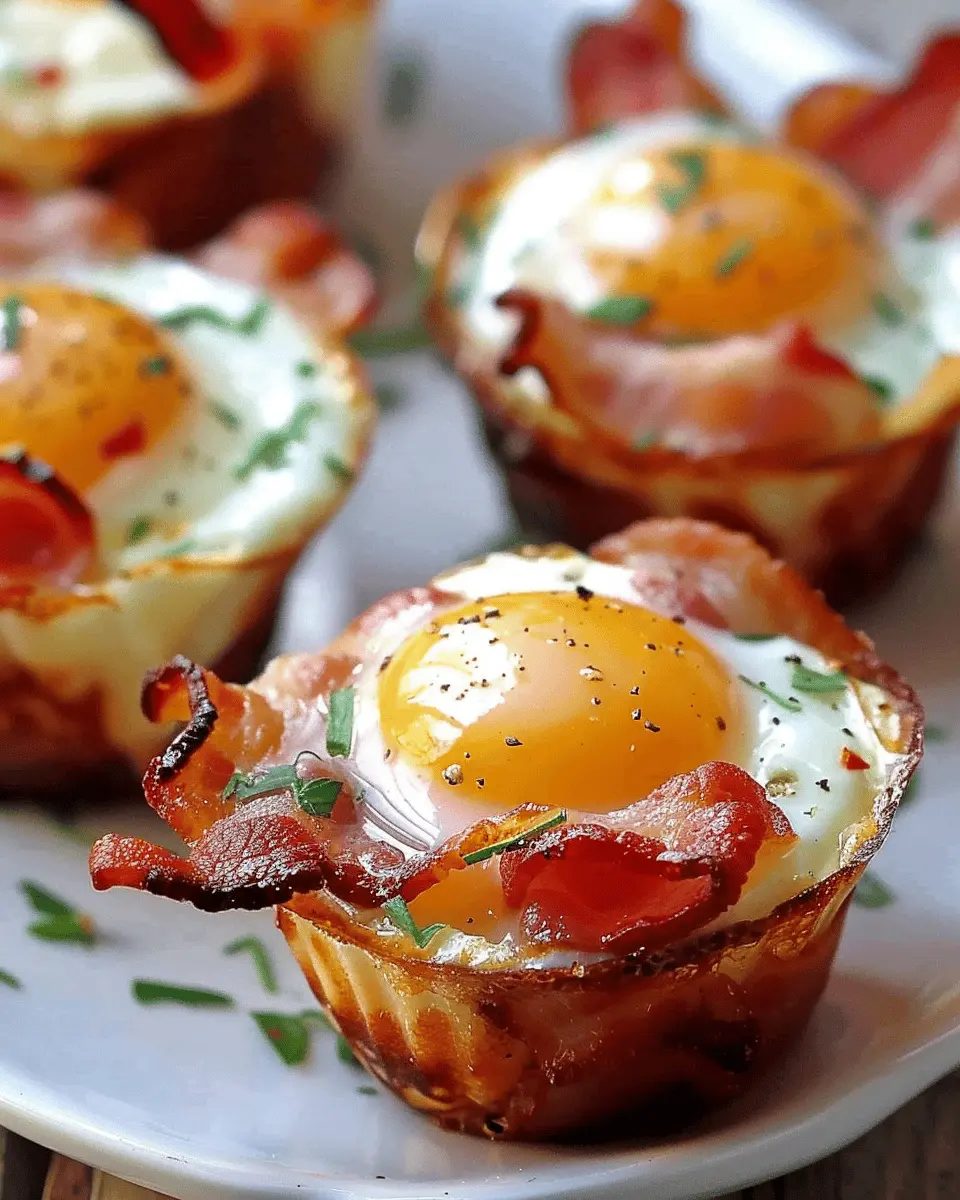 Bacon & Egg Cups: Your Easy Turkey Bacon Breakfast Hack