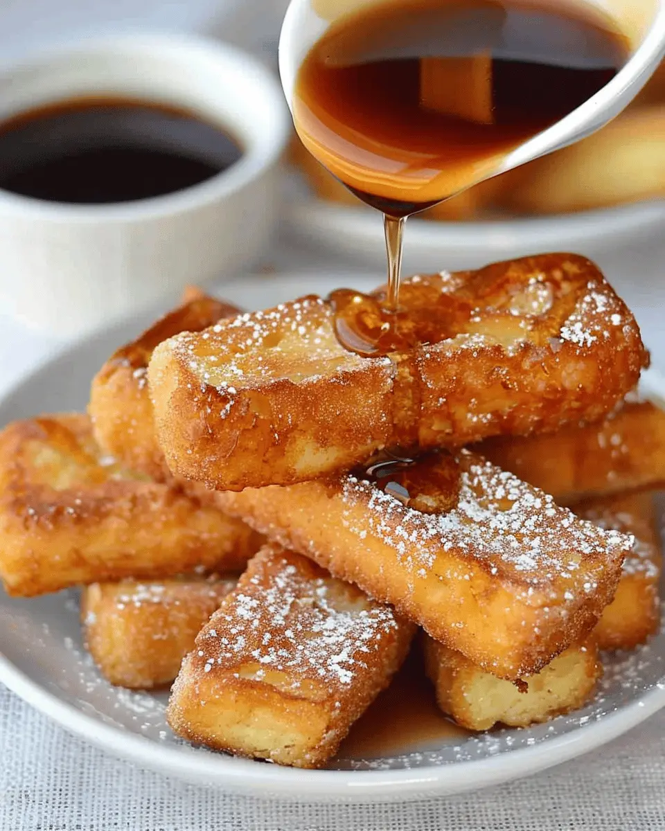 French Toast Sticks: Easy Recipe with Turkey Bacon Delight