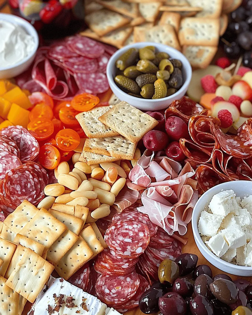 Sweet & Salty Movie Night Charcuterie Board: Easy Turkey Bacon Twist