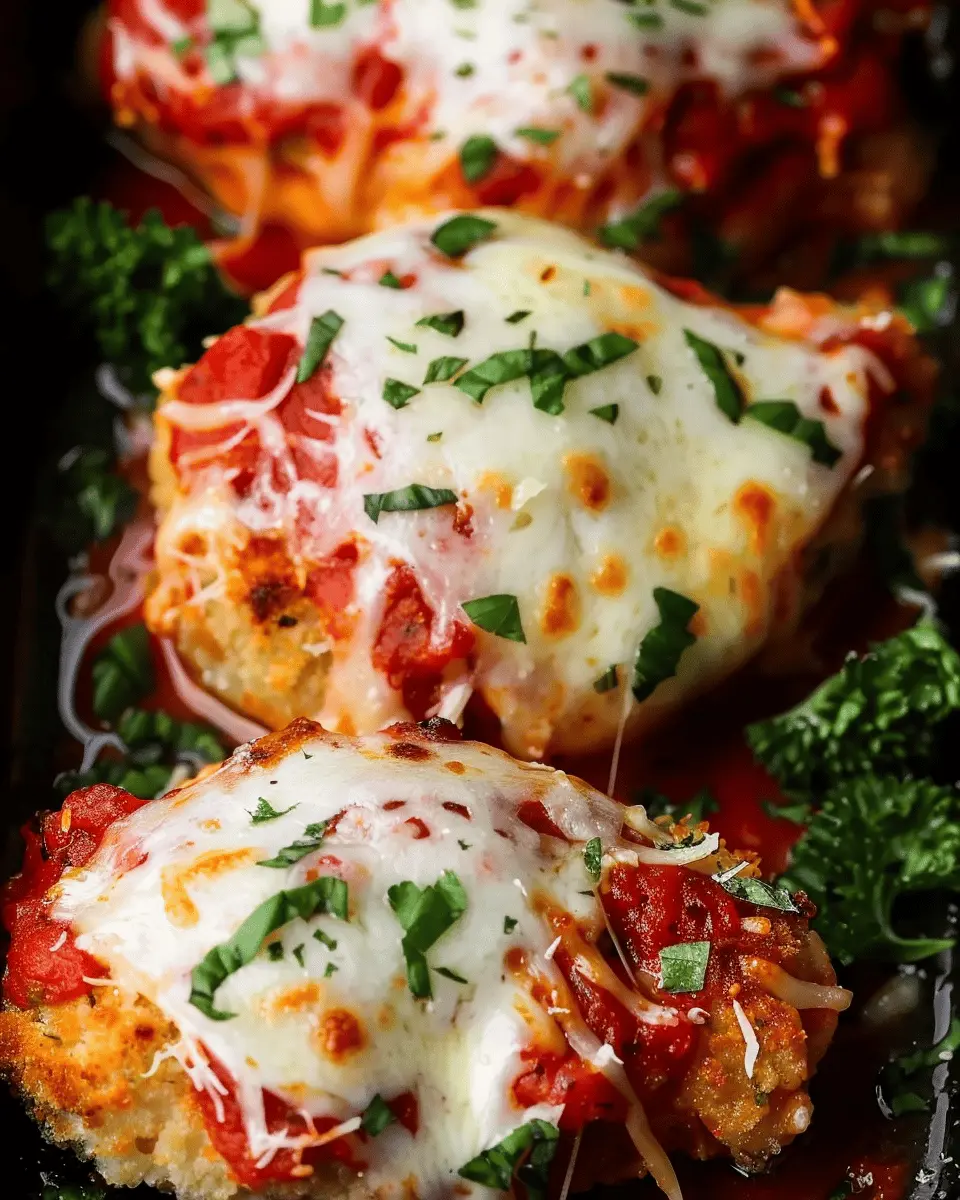 Stuffed Chicken Parmesan: Easy, Cheesy Delight with Turkey Bacon