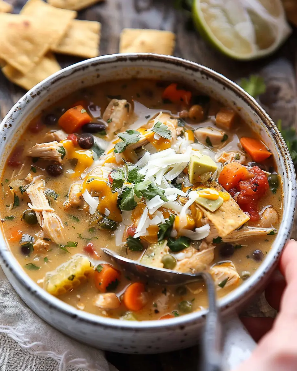 Creamy Chicken Taco Soup: A Cozy, Delicious Twist on Tradition