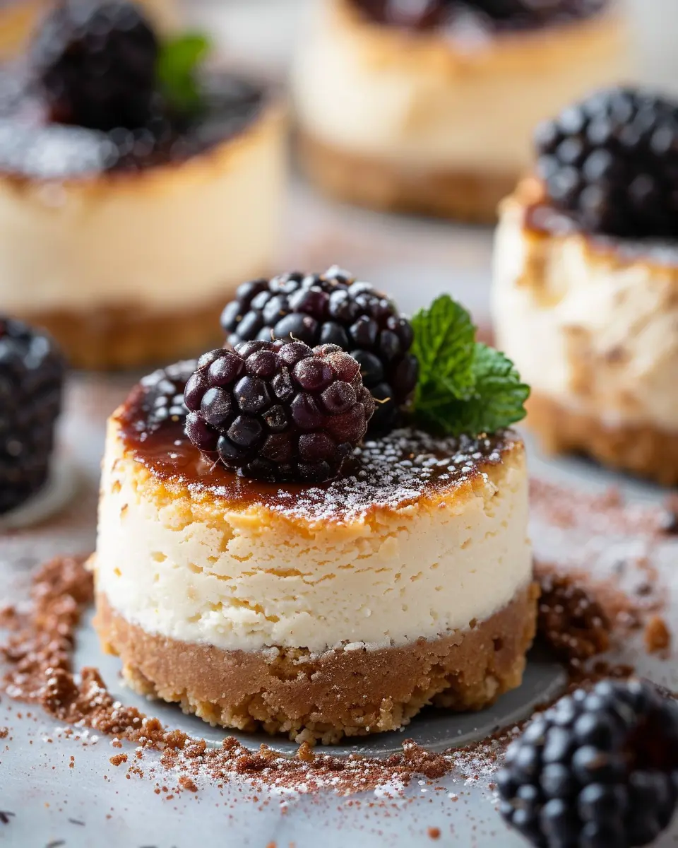 Classic Mini Cheesecakes New York Style: A Delightful Indulgence