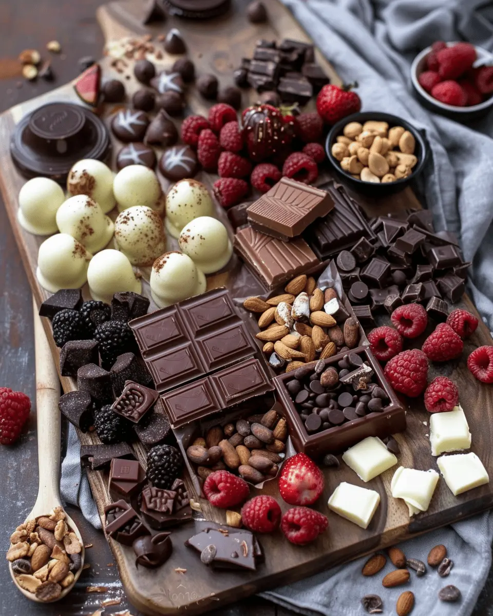 Chocolate dessert board: The best indulgent treat for sharing
