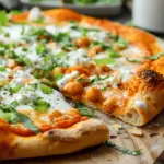 Buffalo Chickpea Pizza