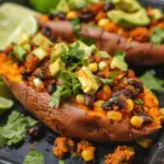 Vegan Taco Stuffed Sweet Potatoes