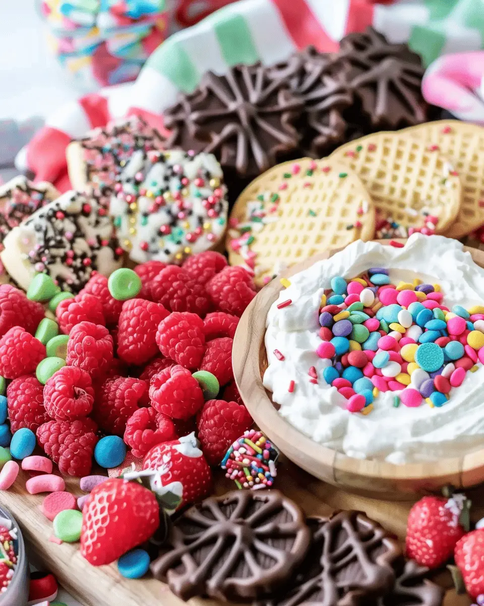 Sugar Cookie Dip & Dessert Board: The Best Indulgent Treats at Home