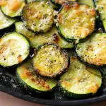 Parmesan Roasted Zucchini in Oven