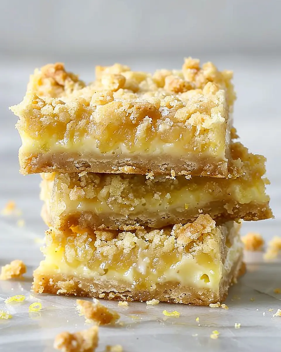 Lemon Crumb Bars: Bright, Buttery, and Effortlessly Delicious