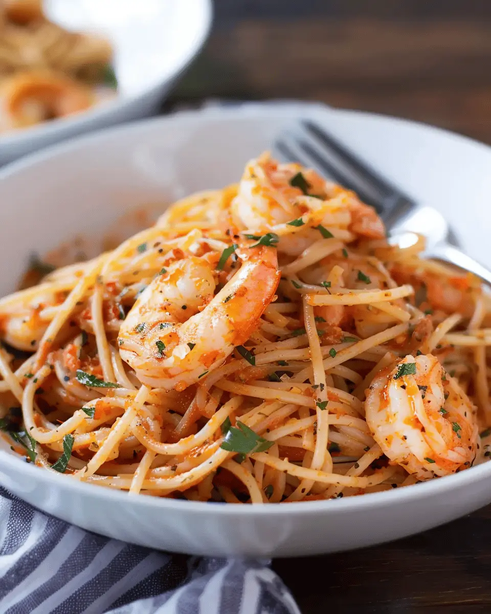 Shrimp Fra Diavolo with Pasta: Spicy, Homemade Delight for All