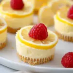 Mini Lemon Cheesecakes