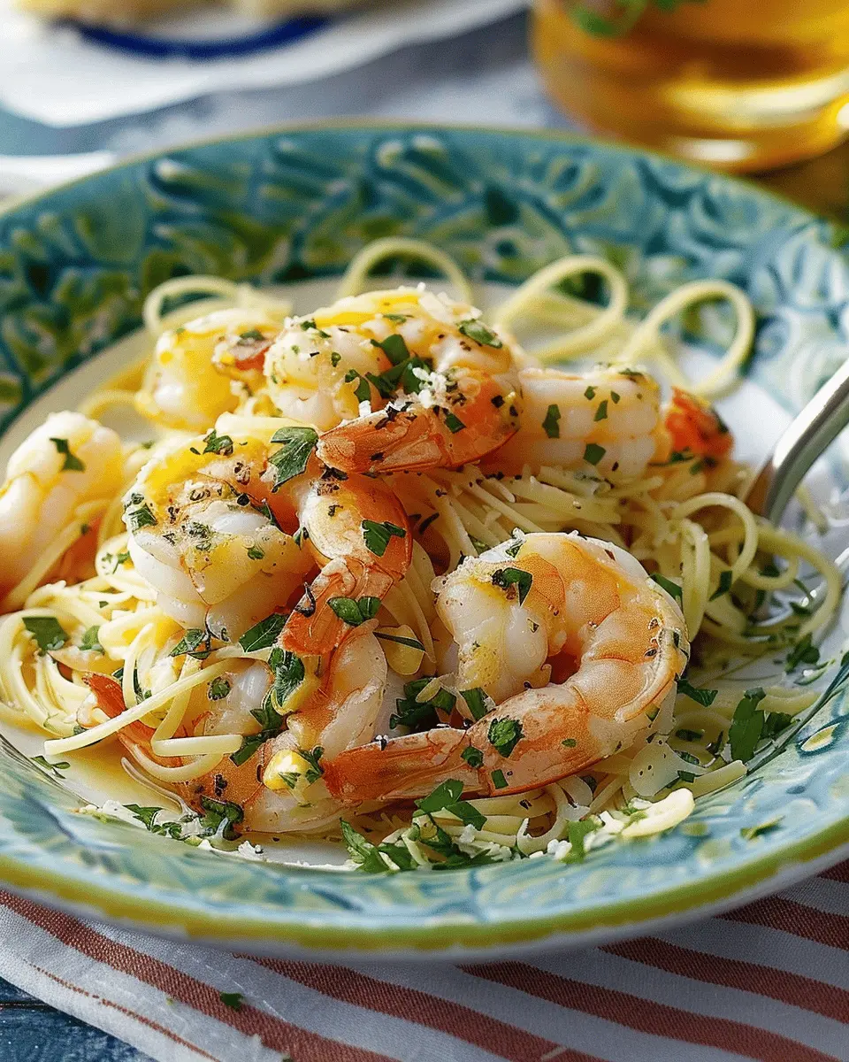 Shrimp Scampi with Angel Hair Pasta: The Best Indulgent Dinner at Home