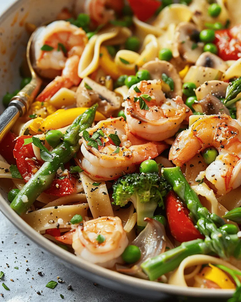 Pasta Primavera with Shrimp: The Easy Way to Brighten Dinners