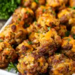 Cheesy Sausage Stuffing Balls
