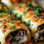 Keto Philly Cheesesteak Rolls