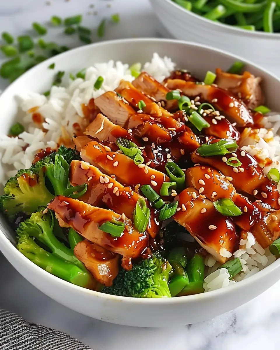 The Best Teriyaki Chicken Rice Bowl: A Flavorful Homemade Delight