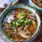 Spicy Mushroom Miso Soup