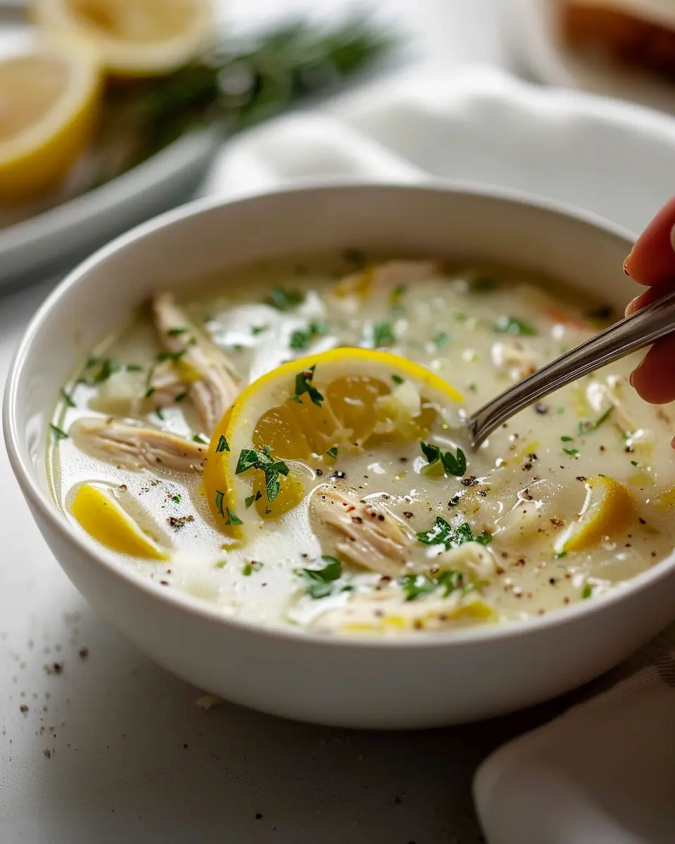 Greek Lemon Chicken Soup: Easy Comfort for Cozy Nights