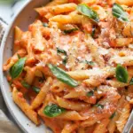 One-Pot Tomato basil Pasta with Ricotta
