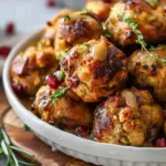 Thanksgiving Stuffing Balls
