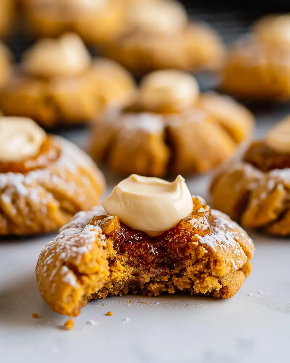 Pumpkin Cream Cheese Thumbprint Cookies: Best Homemade Delight