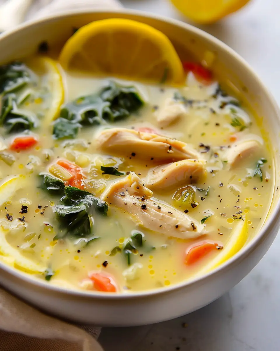 Greek Lemon Chicken Soup: Easy Comfort Food with a Twist