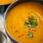 Curried Butternut Squash and Apple Soup