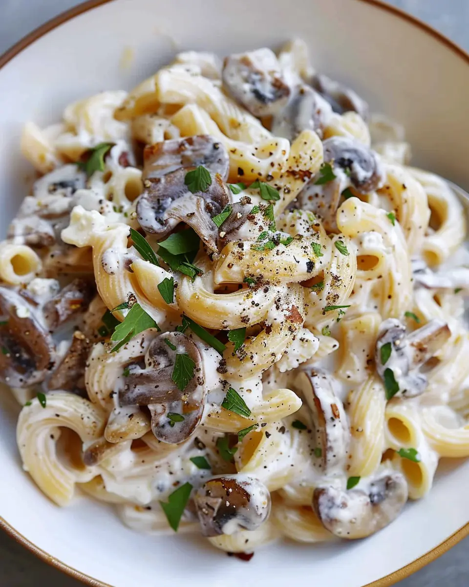 Creamy Mushroom Ricotta Pasta: Indulgent Comfort Food Delight
