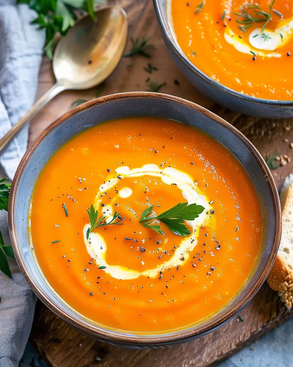 Healthy Carrot Apple Soup: A Cozy Bowl of Comfort and Goodness