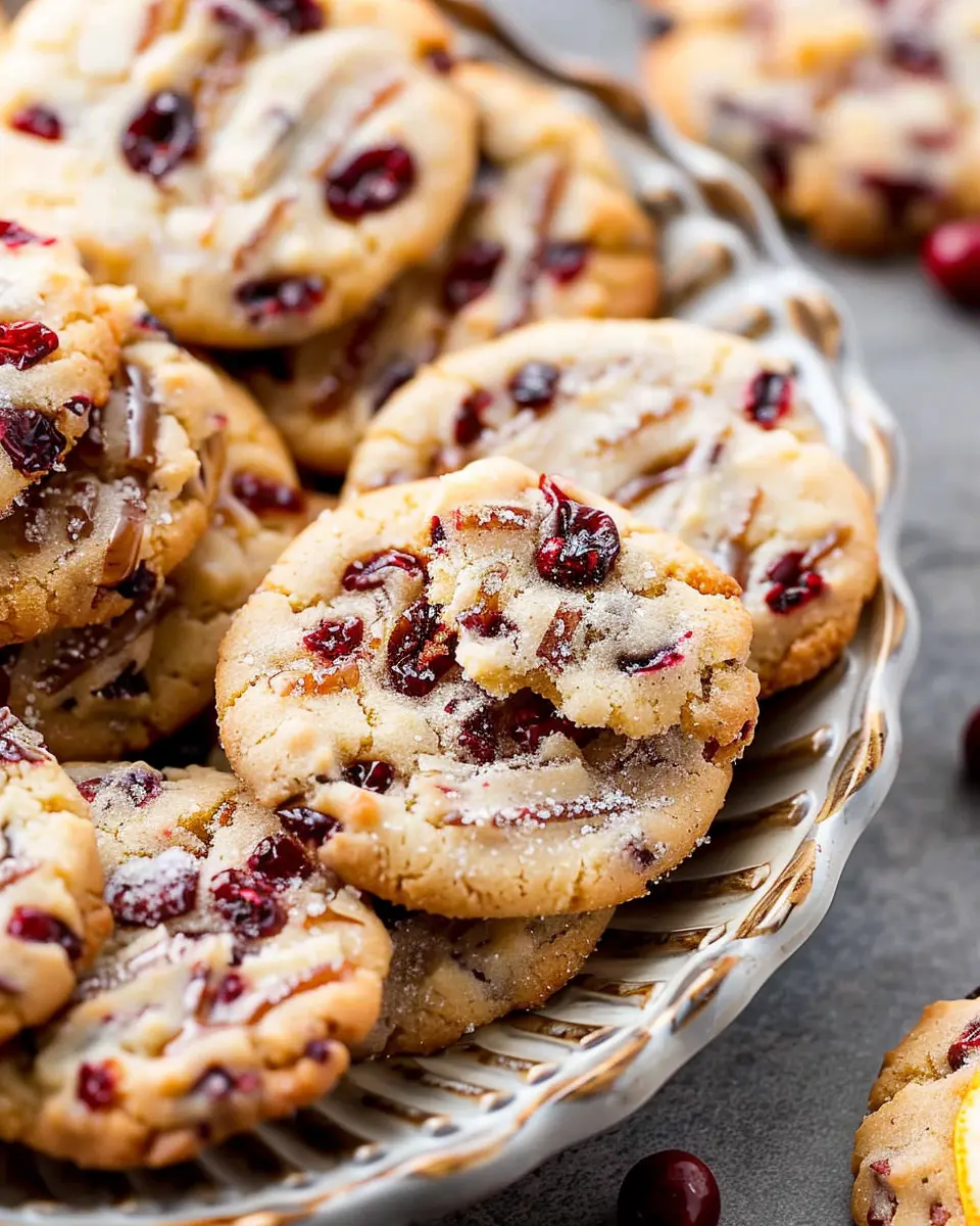Chewy Christmas Cranberry Orange Cookies: The Best Festive Treats