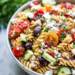 Greek-Inspired Cold Pasta