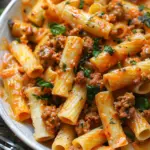 Creamy Sausage Rigatoni