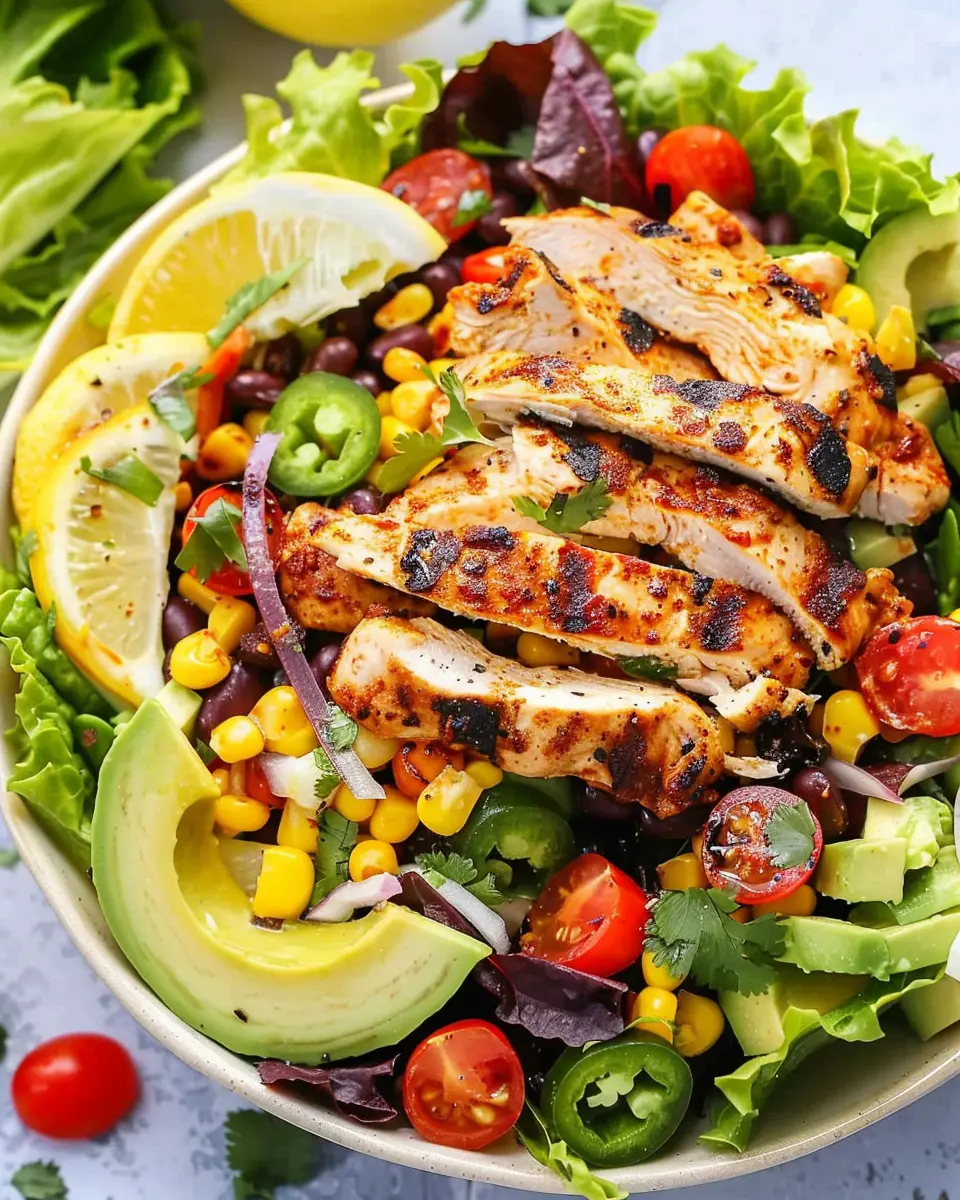 Southwestern Chicken Salad with Turkey Bacon: A Fresh Twist