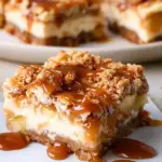 Caramel Apple Cheesecake Bars