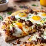 Sausage Breakfast Pizza