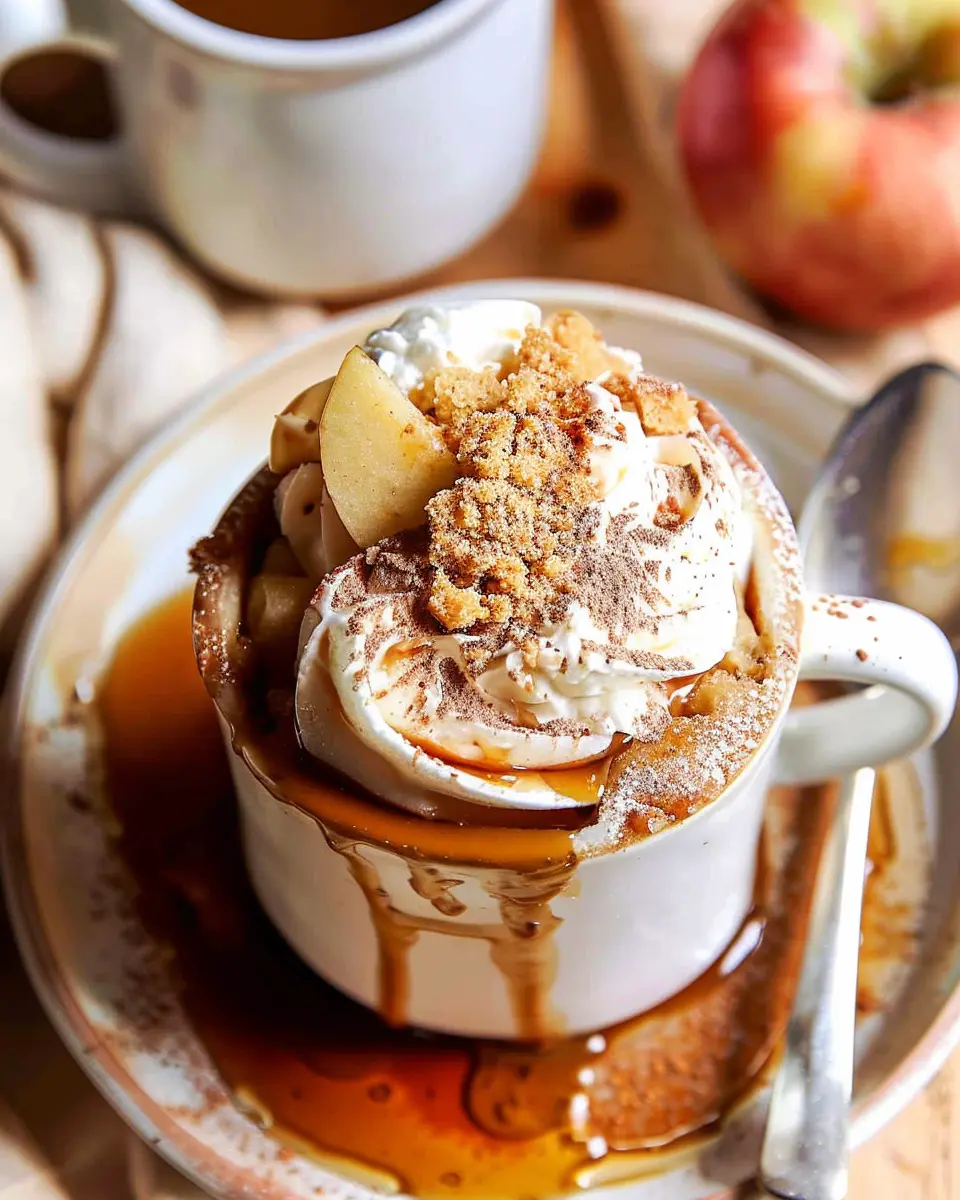 2-Minute Apple Mug Cake: Easy, Delicious Treat in a Flash