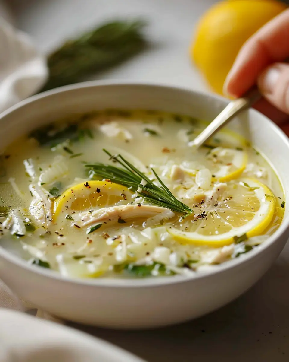 Greek Lemon Chicken Soup: Easy Comfort for Any Home Cook