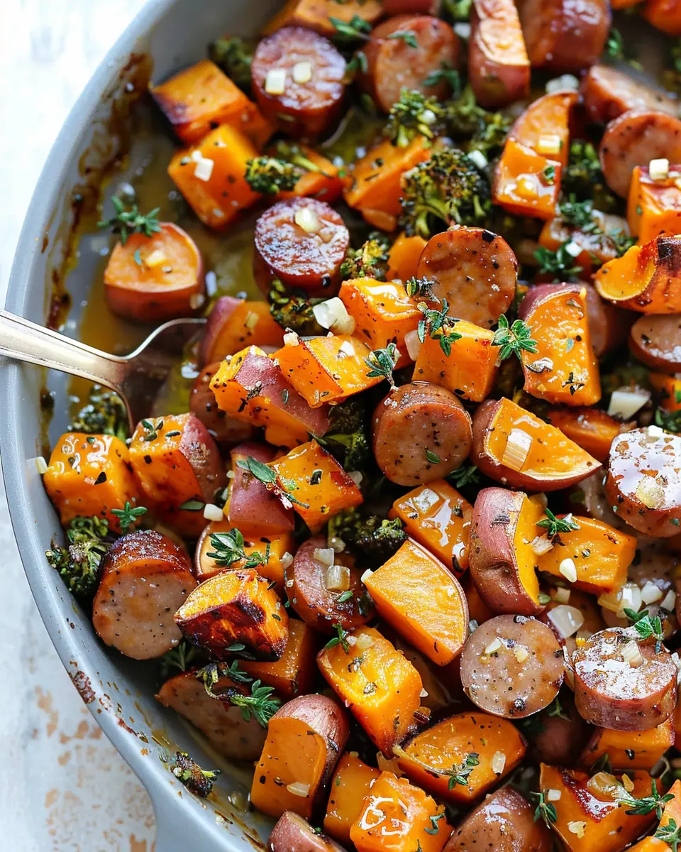Sausage and Sweet Potatoes: Best Honey Garlic Sauce Recipe
