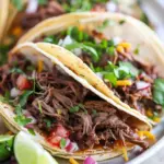 My Go-To Crock-Pot Shredded Beef Tacos