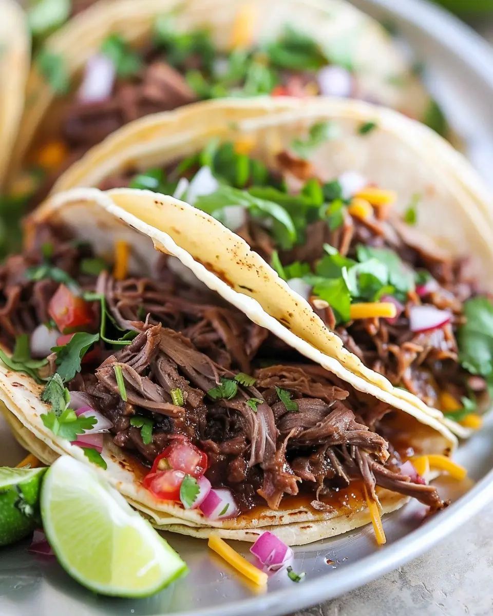 My Go-To Crock-Pot Shredded Beef Tacos for Easy Home Cooking