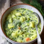 Polish Dill Soup with Potatoes