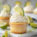 Margarita Cupcakes with Tequila Lime Frosting