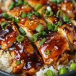 Honey BBQ Chicken Rice