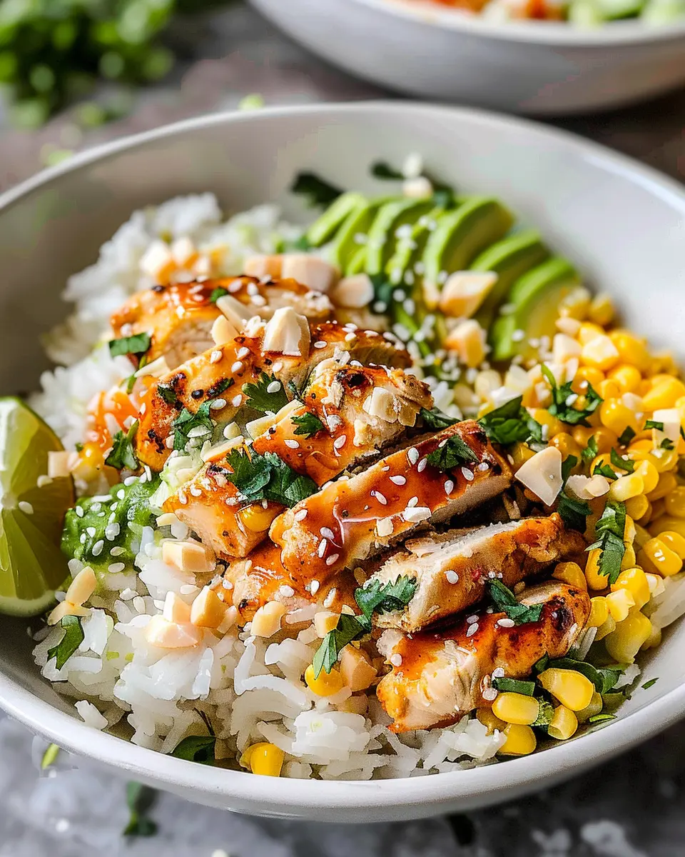 Street Corn Chicken Rice Bowl Recipe: Easy and Flavorful Delight