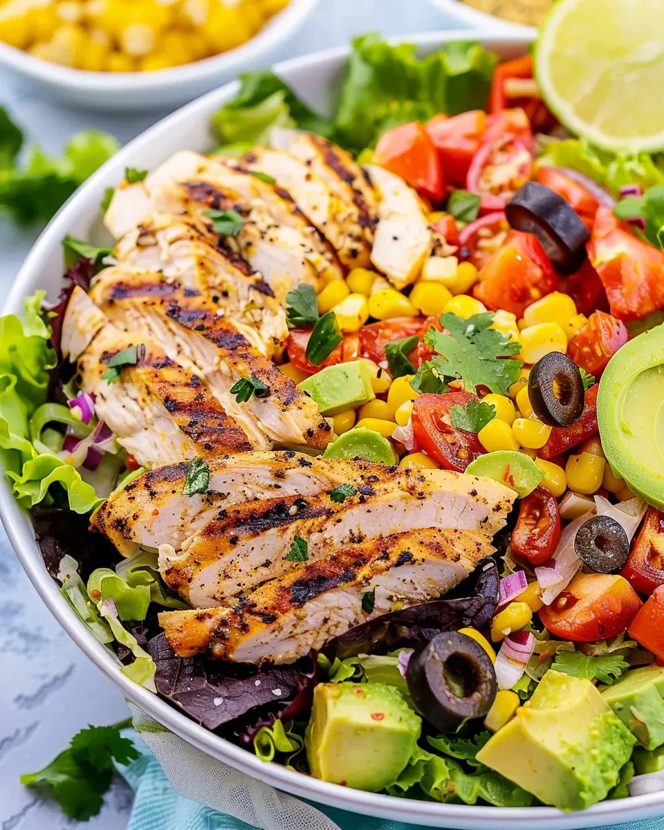 Southwestern Chicken Salad: Easy Twist with Turkey Bacon