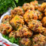 Cheesy Sausage Stuffing Balls