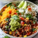 Easy Taco Rice Bowl