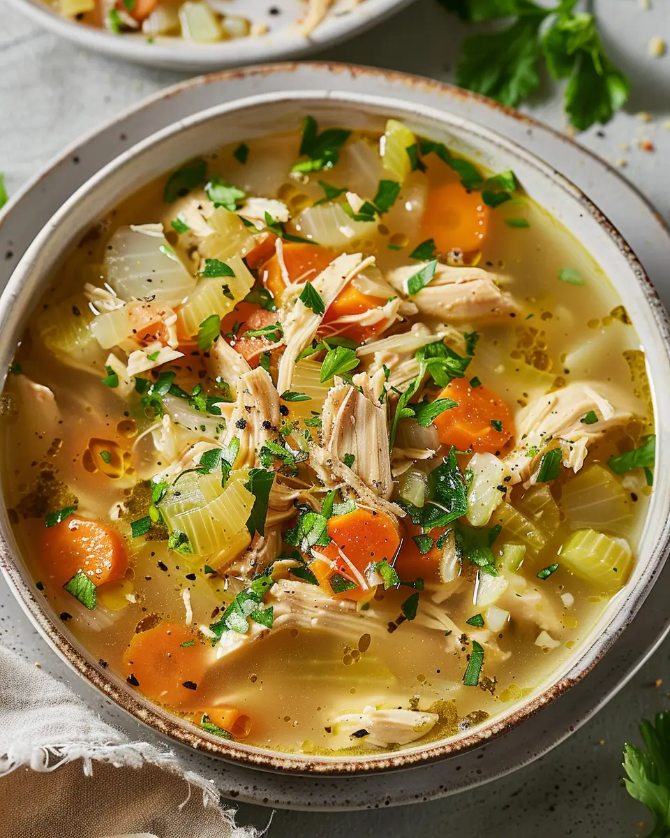 Healthy Chicken Soup: The Best Comfort Food for Cozy Nights
