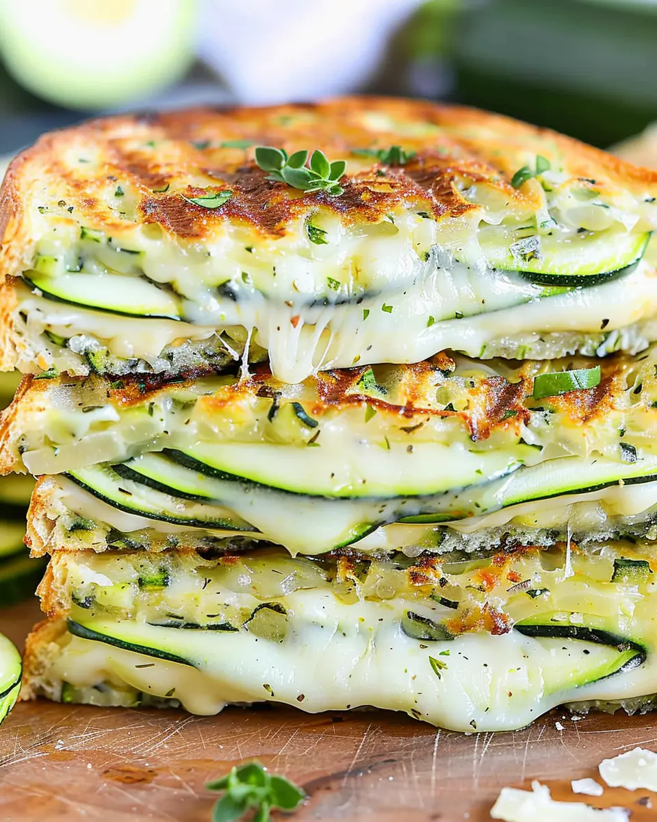Zucchini Grilled Cheese: The Best Comfort Food You’ll Love