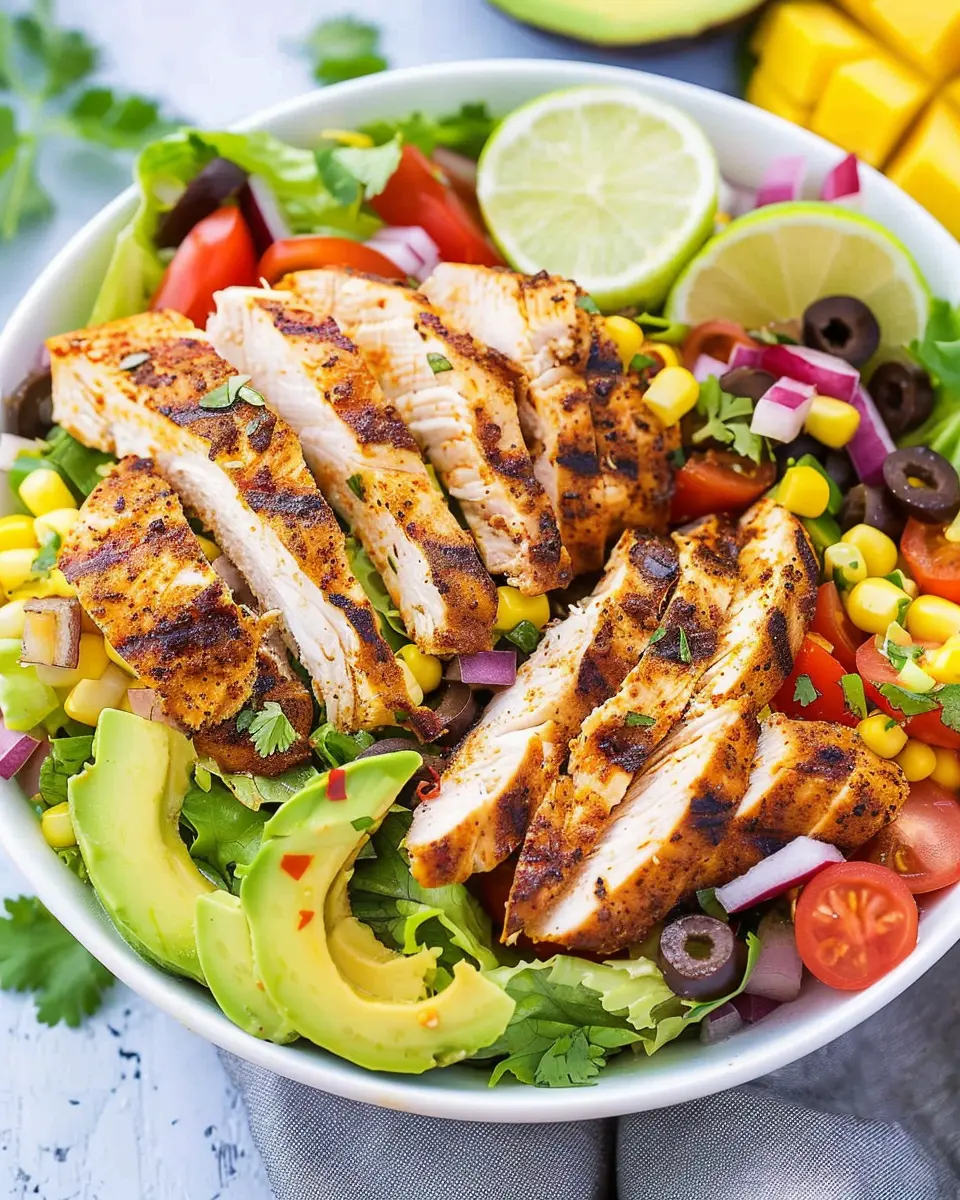 Southwestern Chicken Salad: Easy Recipe with Turkey Bacon Twist