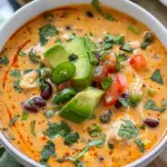 Creamy Chicken Enchilada Soup